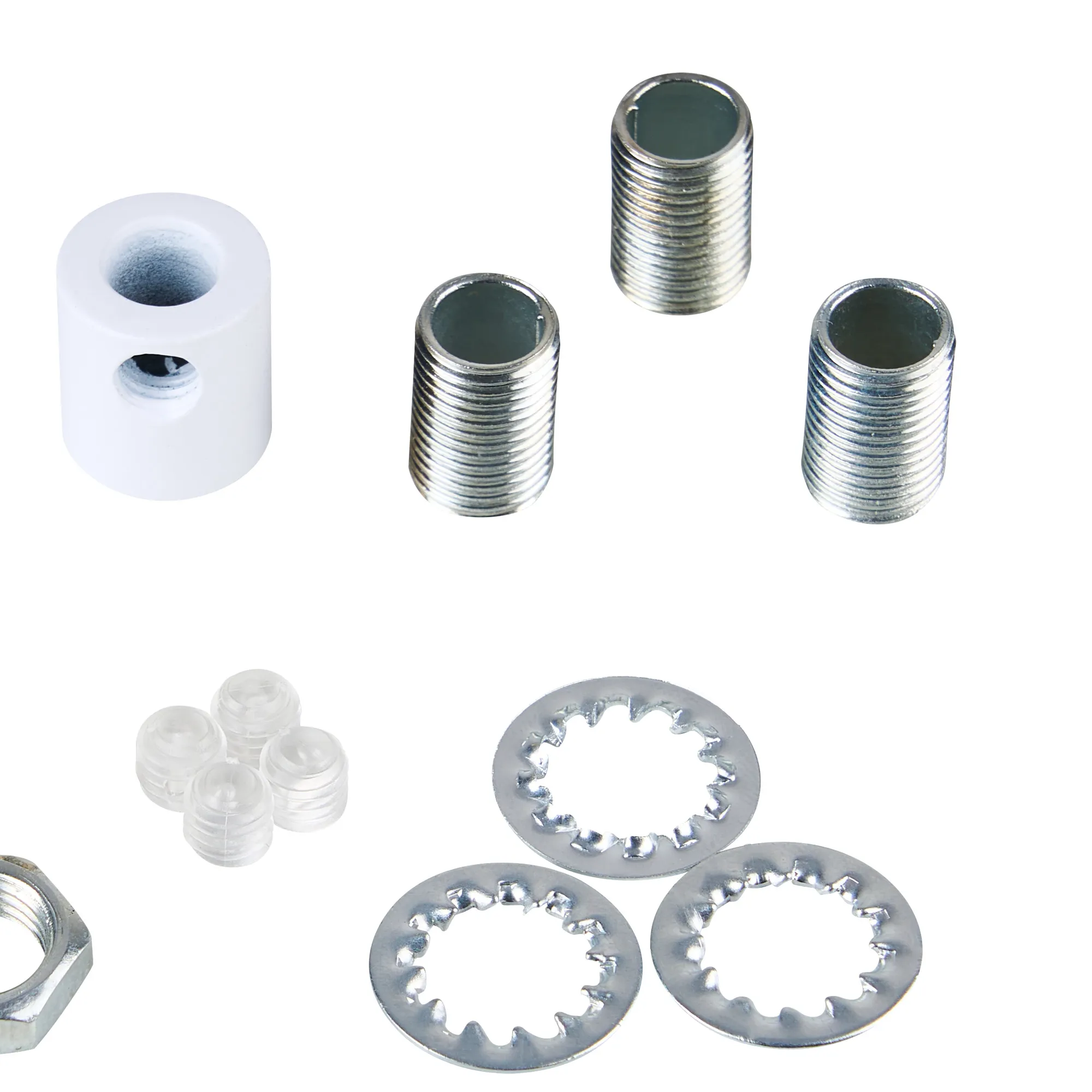 Hayes Metal Cable Grip Kit (3pcs) Matt White D0891  Deco Hayes Accessories